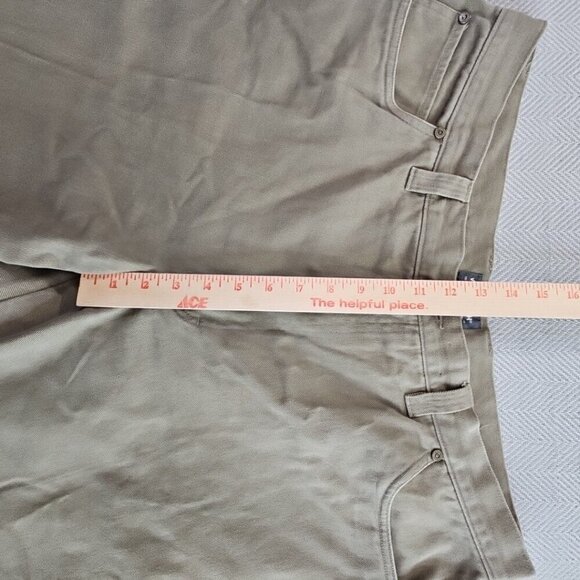 Woolrich 1507 Classic Beige Cotton 5-Pocket Jeans Heavy Workwear 40x32 EUC LNC - Picture 5 of 13